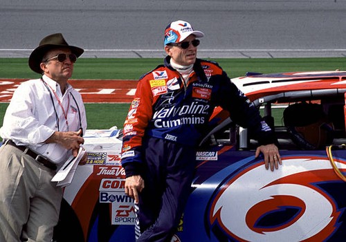 Car owner jack roush - car, driver