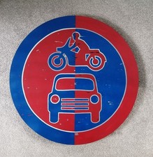 Upcycled mancave wall art "No