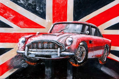 Aston martin db5 sports car - aston,